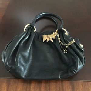Juicy Couture Black Leather Bag